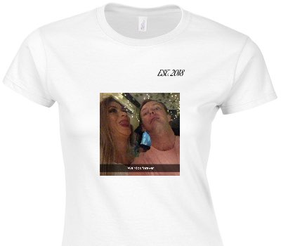 Custom Womens Soft Style 100% Cotton White T-Shirt