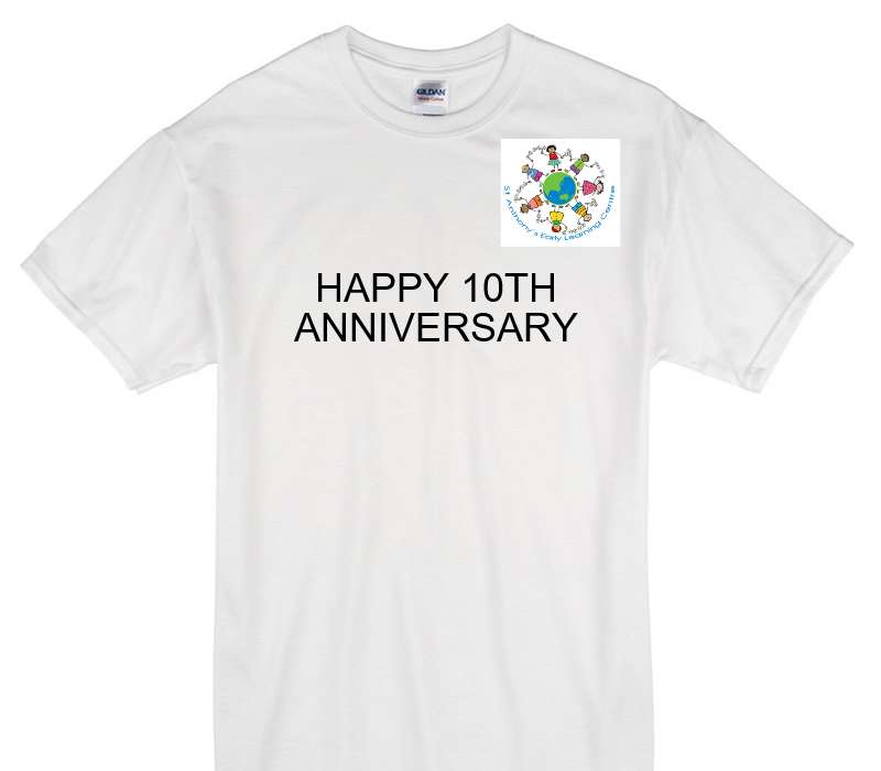 Custom Gildan 100% Cotton White T-Shirt