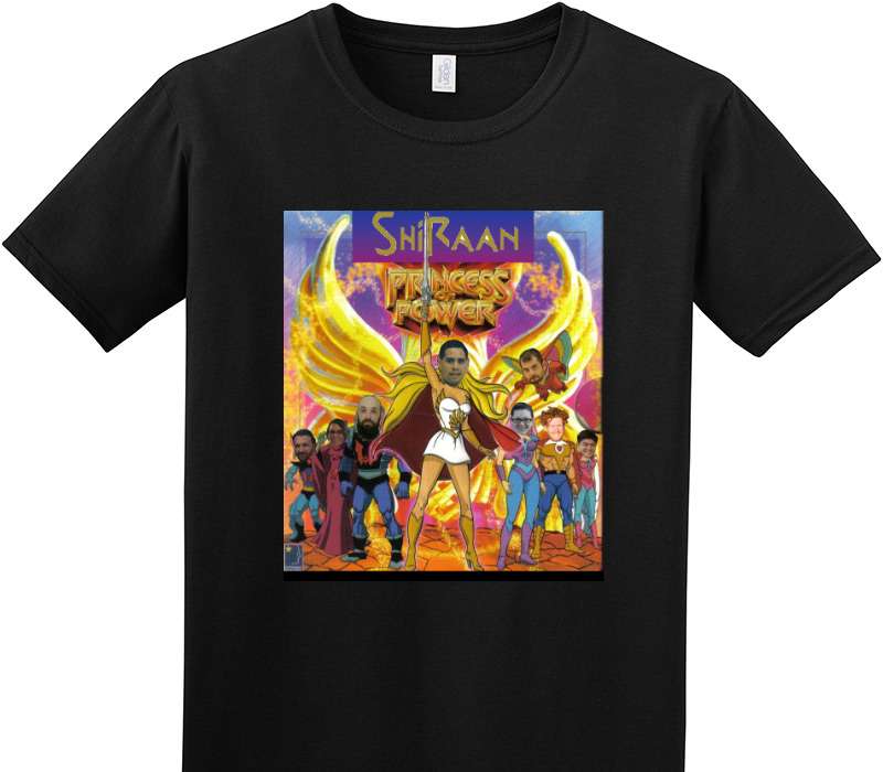 Custom Adult Soft Style 100% Cotton Black T-Shirt