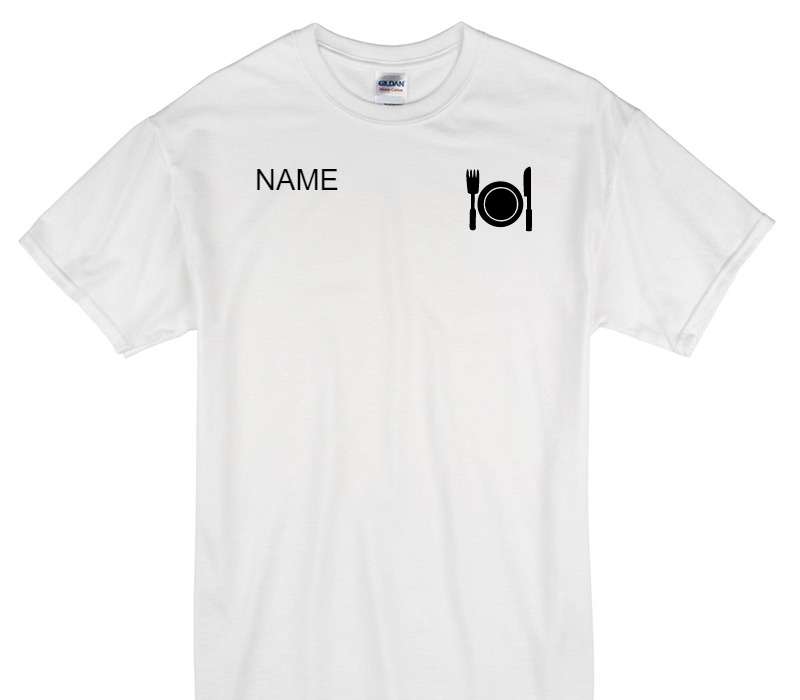 Custom Gildan 100% Cotton White T-Shirt
