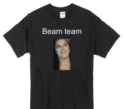 Custom Gildan 100% Cotton Black T-Shirt