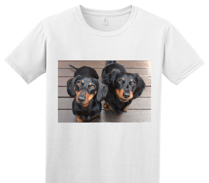 Custom Adult Soft Style 100% Cotton White T-Shirt
