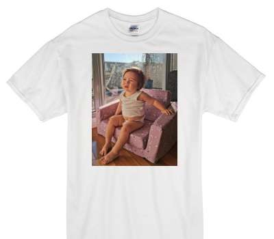 Custom Gildan 100% Cotton White T-Shirt