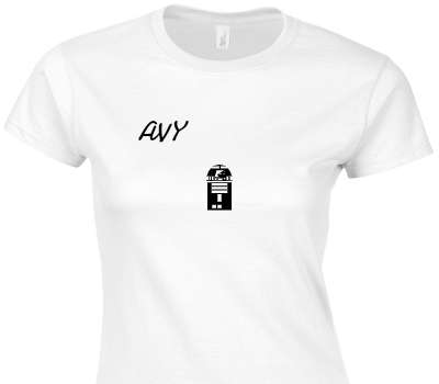 Custom Womens Soft Style 100% Cotton White T-Shirt