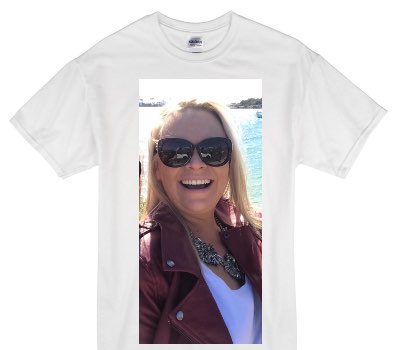 Custom Gildan 100% Cotton White T-Shirt