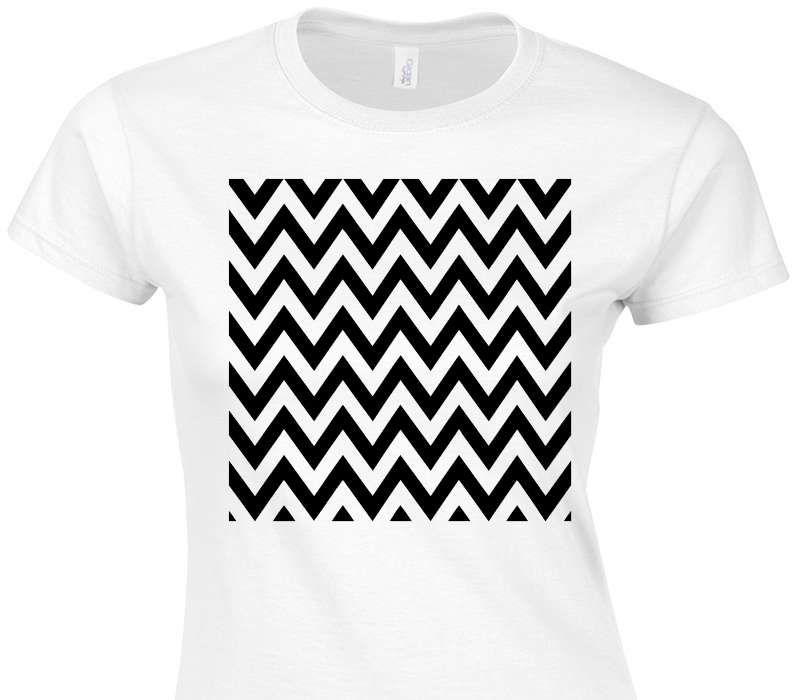 Custom Womens Soft Style 100% Cotton White T-Shirt