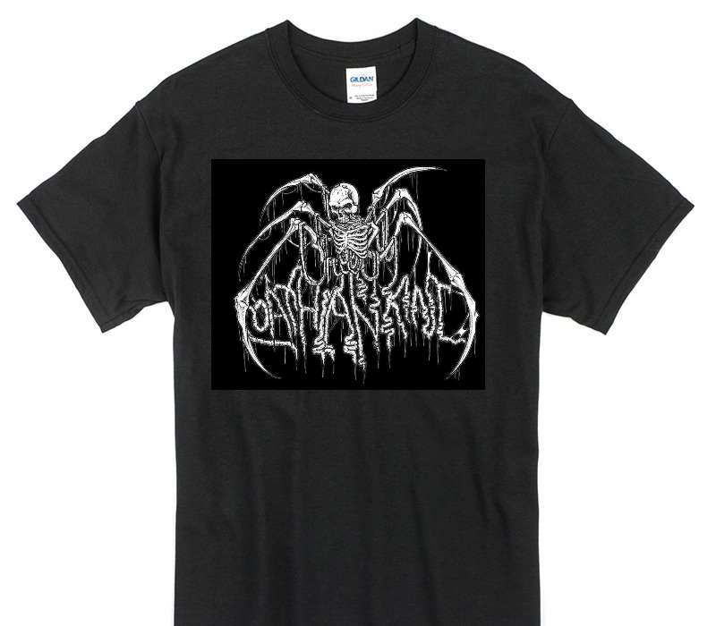Custom Gildan 100% Cotton Black T-Shirt