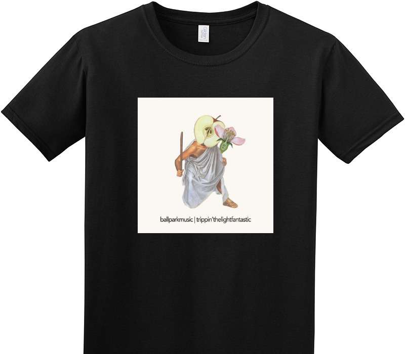 Custom Adult Soft Style 100% Cotton Black T-Shirt