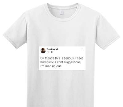 Custom Adult Soft Style 100% Cotton White T-Shirt