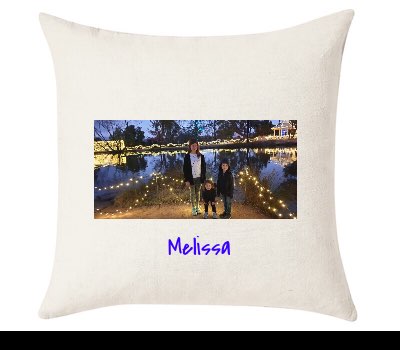 Custom Cushion Cover 50cm x 50 cm Off White