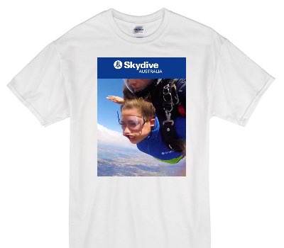 Custom Gildan 100% Cotton White T-Shirt