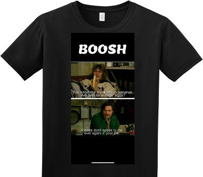 Custom Adult Soft Style 100% Cotton Black T-Shirt