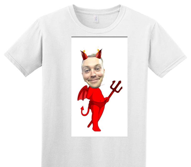 Custom Adult Soft Style 100% Cotton White T-Shirt