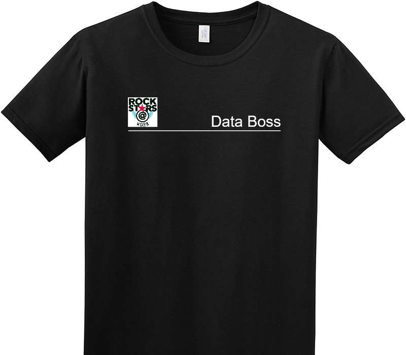 Custom Adult Soft Style 100% Cotton Black T-Shirt