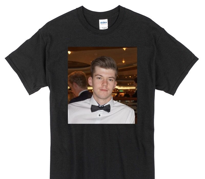 Custom Gildan 100% Cotton Black T-Shirt