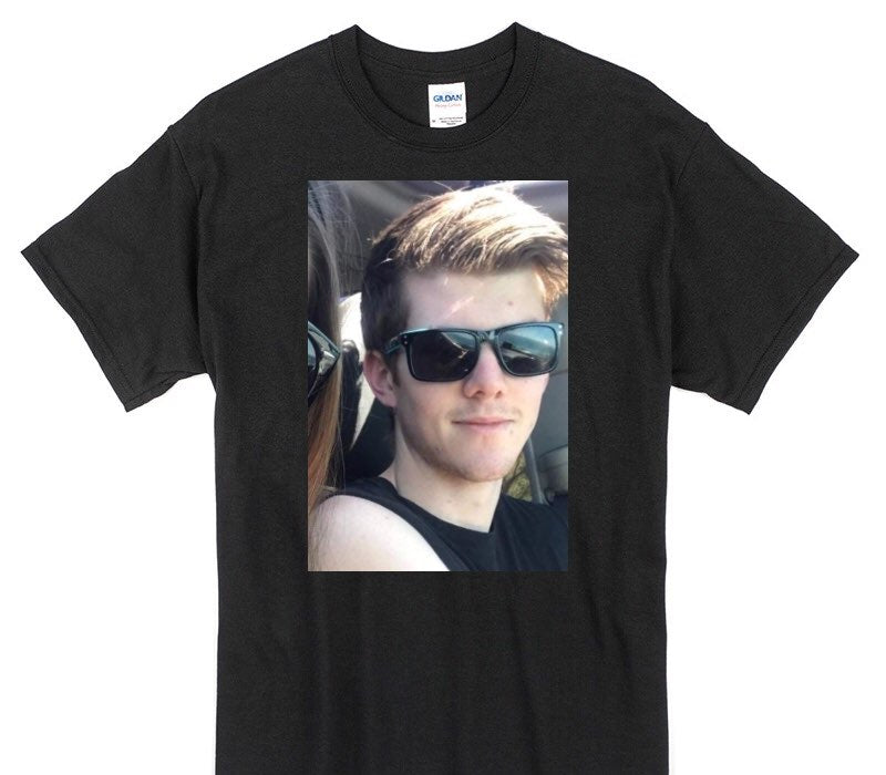 Custom Gildan 100% Cotton Black T-Shirt