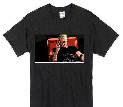 Custom Gildan 100% Cotton Black T-Shirt