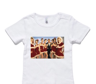 Custom AS Colour White Baby T-Shirt