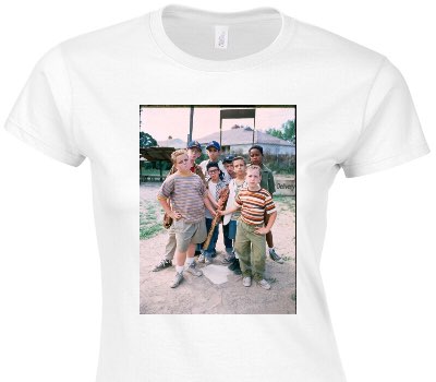 Custom Womens Soft Style 100% Cotton White T-Shirt