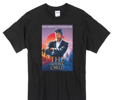 Custom Gildan 100% Cotton Black T-Shirt