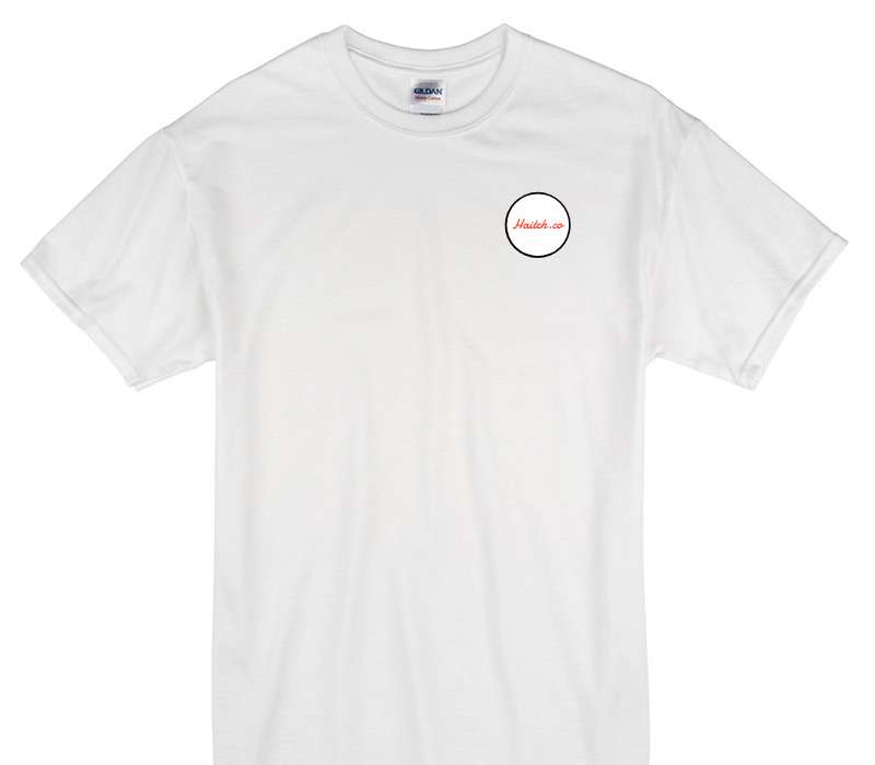 Custom Gildan 100% Cotton White T-Shirt