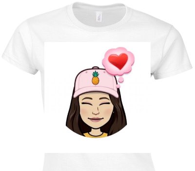 Custom Womens Soft Style 100% Cotton White T-Shirt