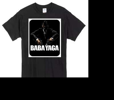 Custom Gildan 100% Cotton Black T-Shirt