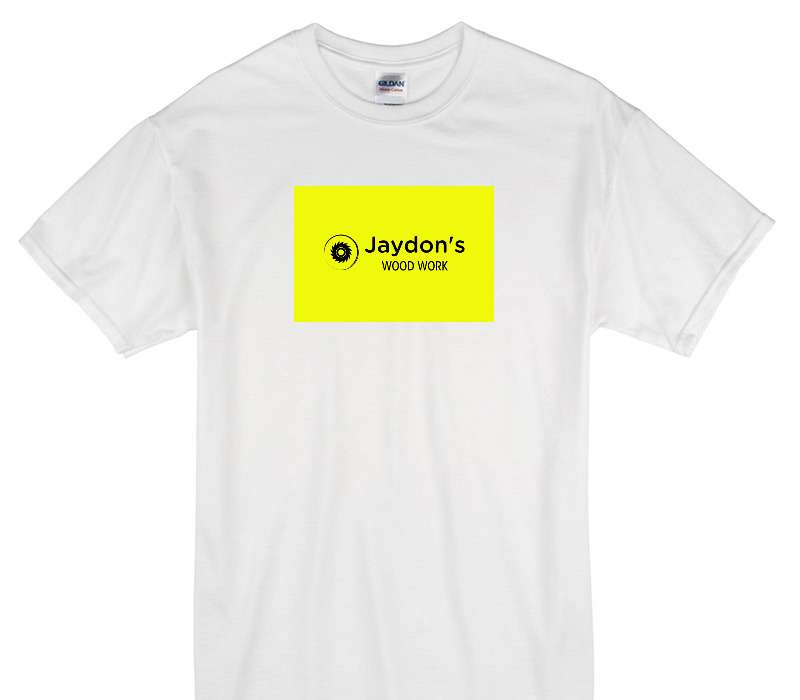 Custom Gildan 100% Cotton White T-Shirt
