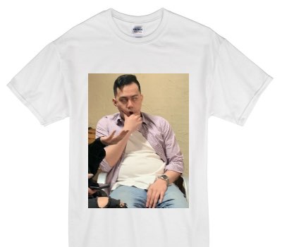 Custom Gildan 100% Cotton White T-Shirt