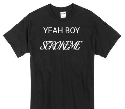Custom Gildan 100% Cotton Black T-Shirt
