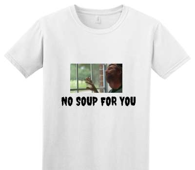 Custom Adult Soft Style 100% Cotton White T-Shirt
