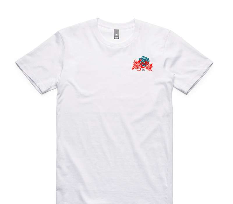 Custom AS Colour 100% Cotton White T-Shirt