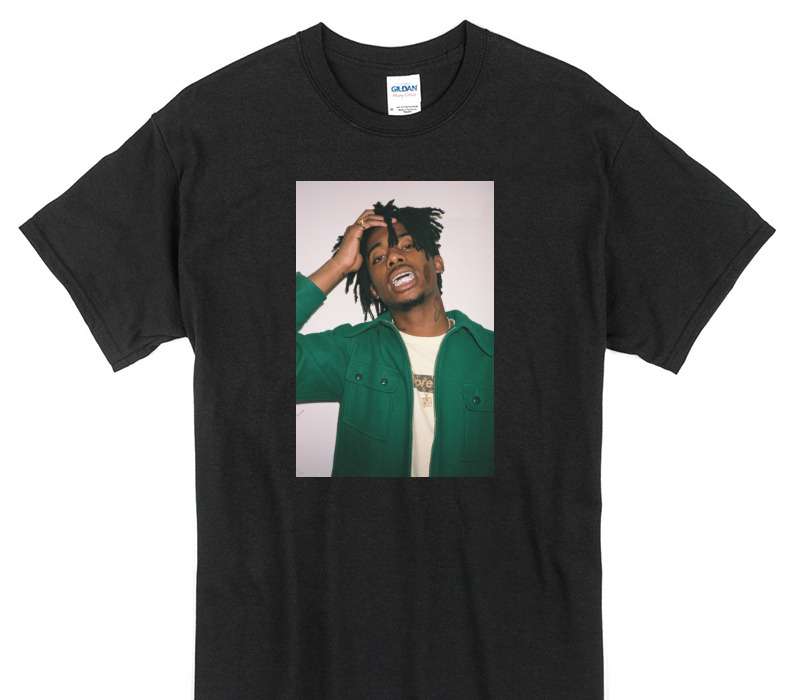 Custom Gildan 100% Cotton Black T-Shirt