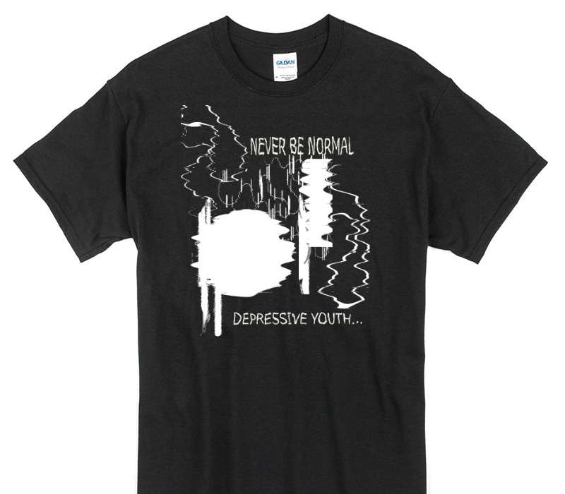 Custom Gildan 100% Cotton Black T-Shirt