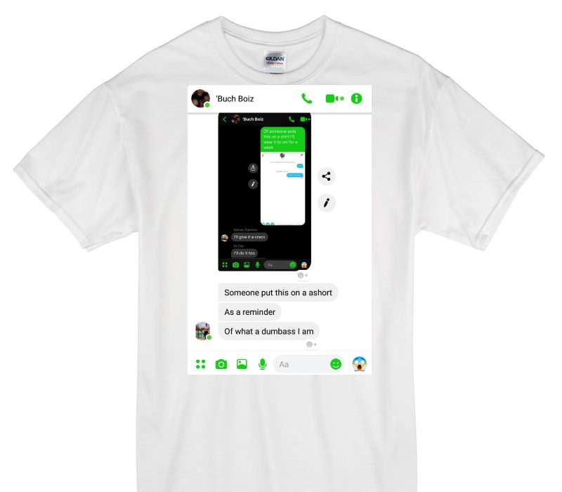 Custom Gildan 100% Cotton White T-Shirt
