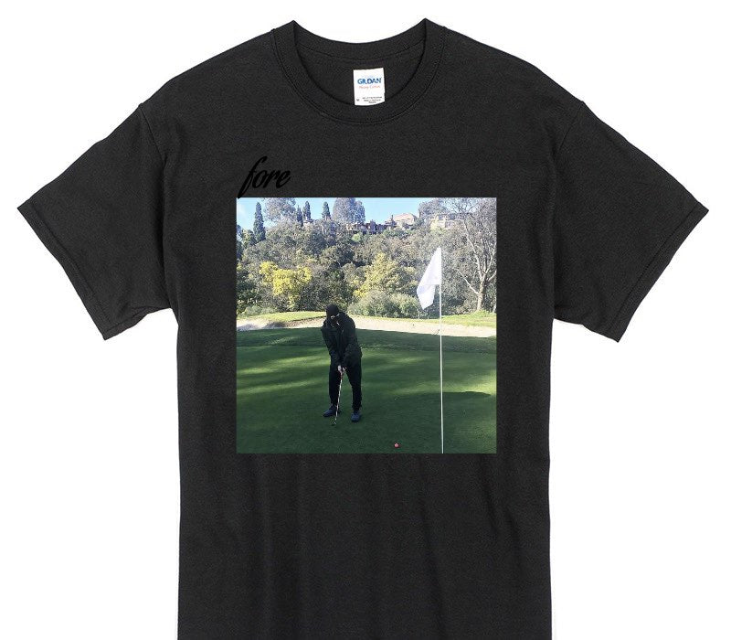 Custom Gildan 100% Cotton Black T-Shirt