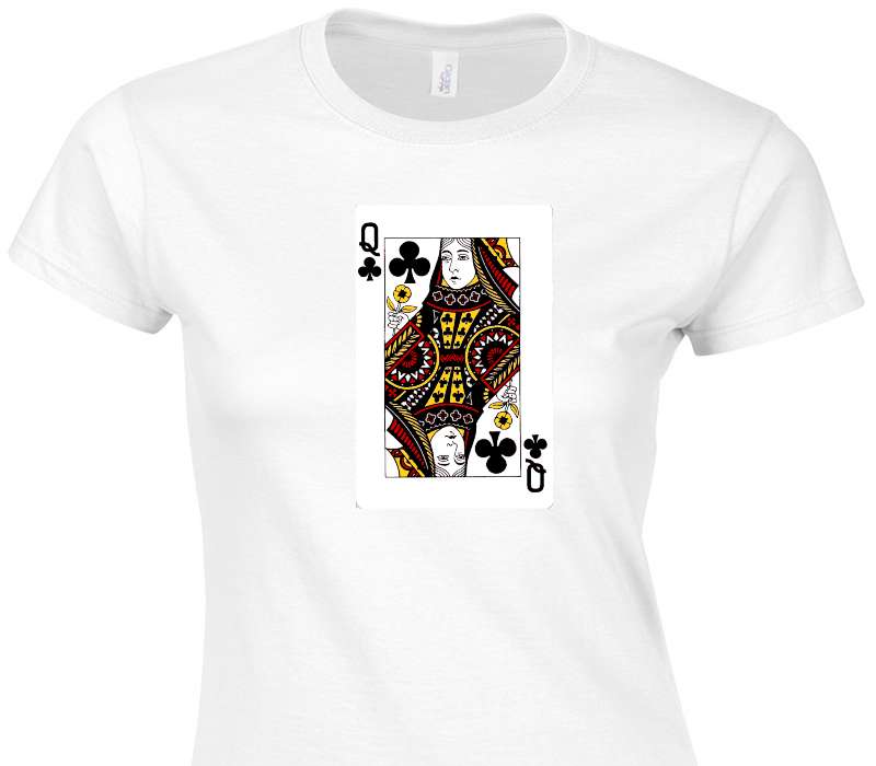 Custom Womens Soft Style 100% Cotton White T-Shirt