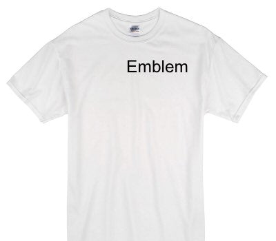 Custom Gildan 100% Cotton White T-Shirt