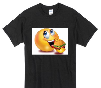 Custom Gildan 100% Cotton Black T-Shirt