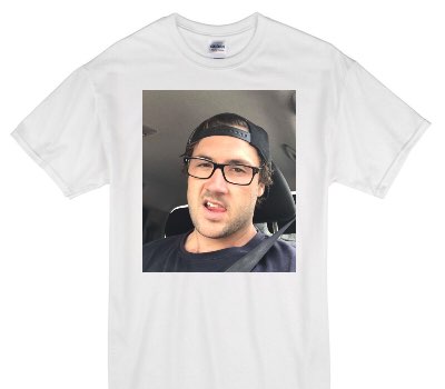 Custom Gildan 100% Cotton White T-Shirt