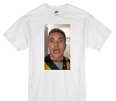 Custom Gildan 100% Cotton White T-Shirt