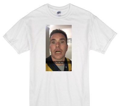 Custom Gildan 100% Cotton White T-Shirt