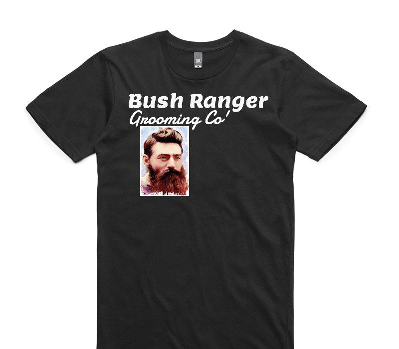 Custom AS Colour 100% Cotton Black T-Shirt