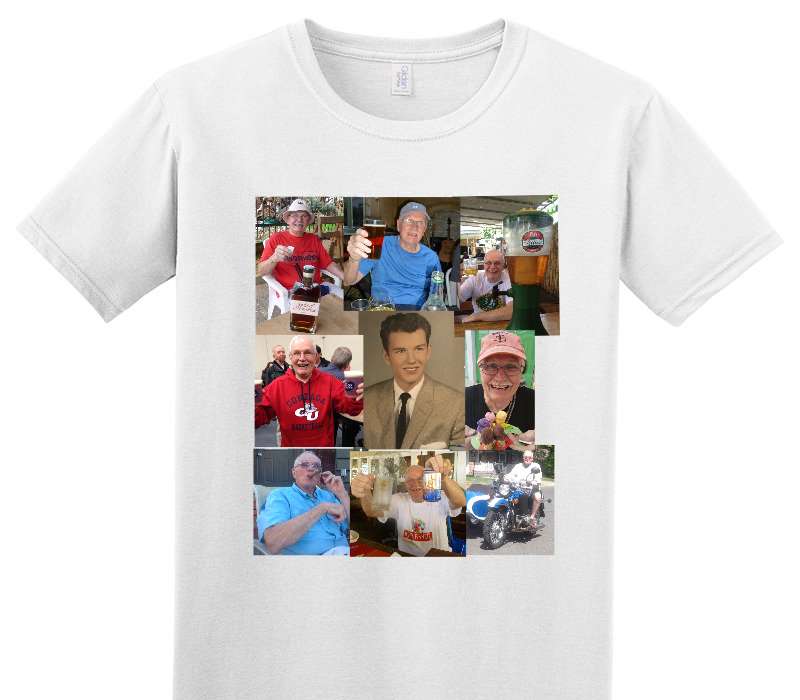 Custom Adult Soft Style 100% Cotton White T-Shirt