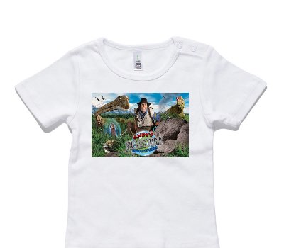 Custom AS Colour White Baby T-Shirt