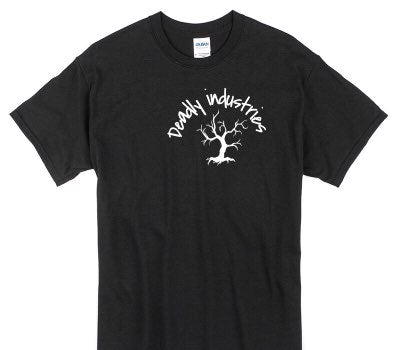 Custom Gildan 100% Cotton Black T-Shirt