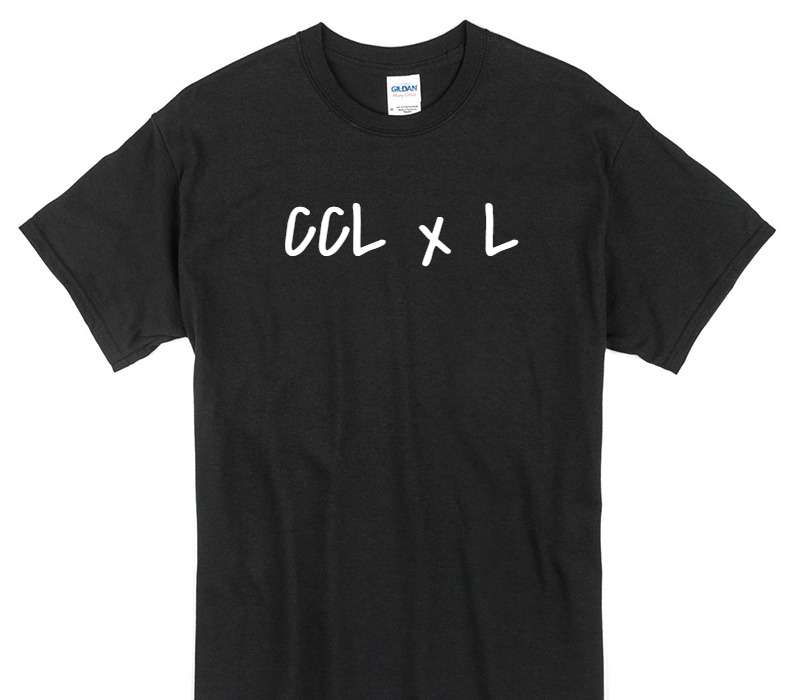 Custom Gildan 100% Cotton Black T-Shirt