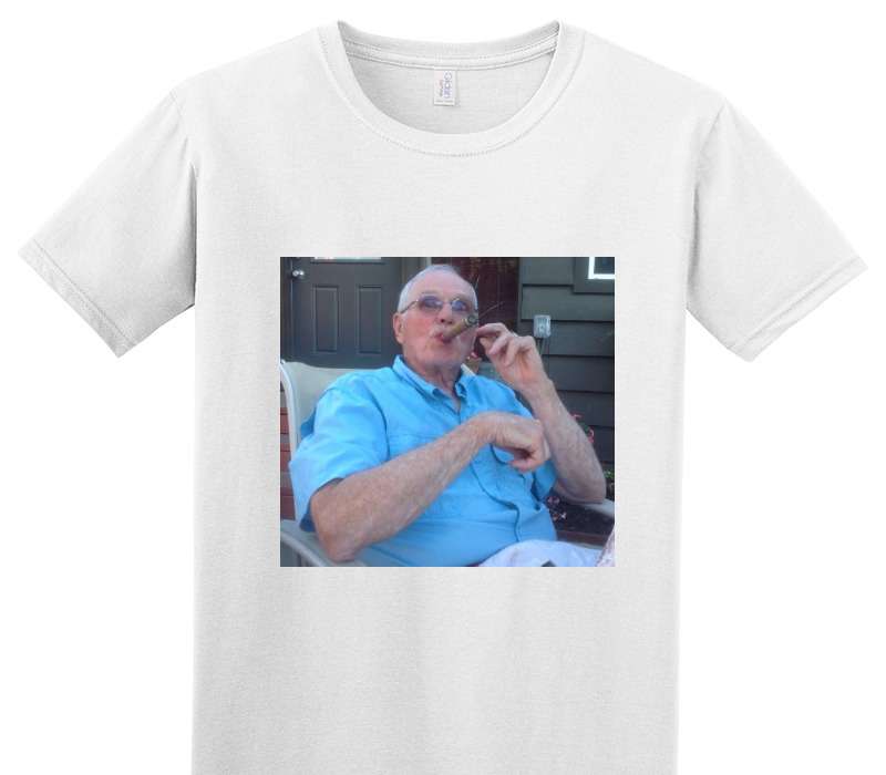 Custom Adult Soft Style 100% Cotton White T-Shirt