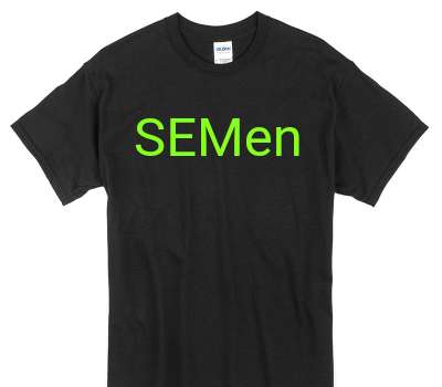 Custom Gildan 100% Cotton Black T-Shirt