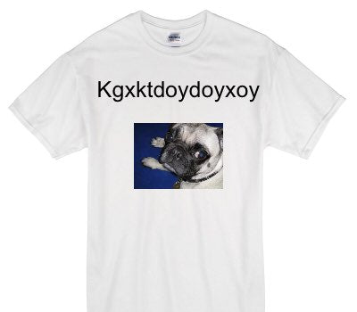 Custom Gildan 100% Cotton White T-Shirt